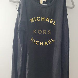 Michael Kors long sleeve top - Off shoulders - Black - S